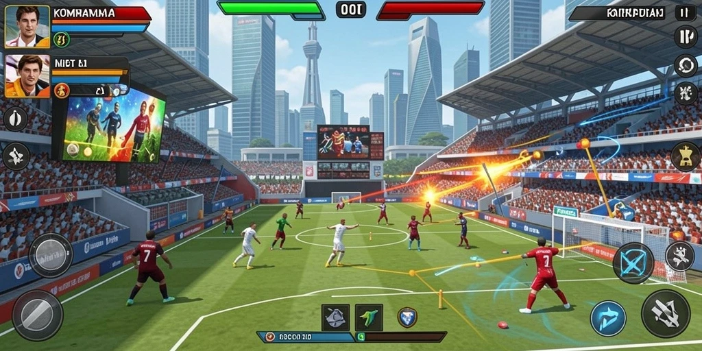 Mode multiplayer yang sangat mengasyikkan.