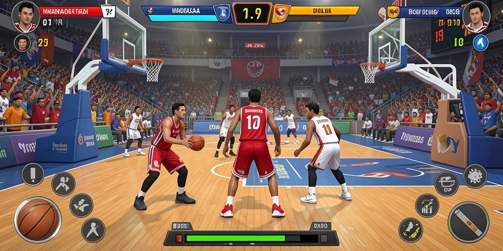 Screenshot fitur interaksi komunitas dalam game.