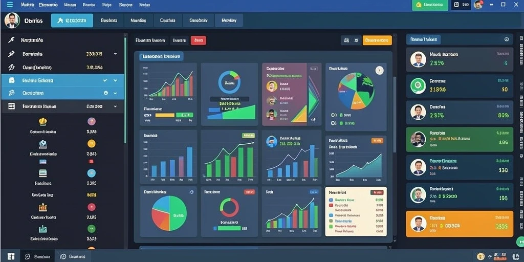 Leaderboard menampilkan peringkat pemain secara real-time.